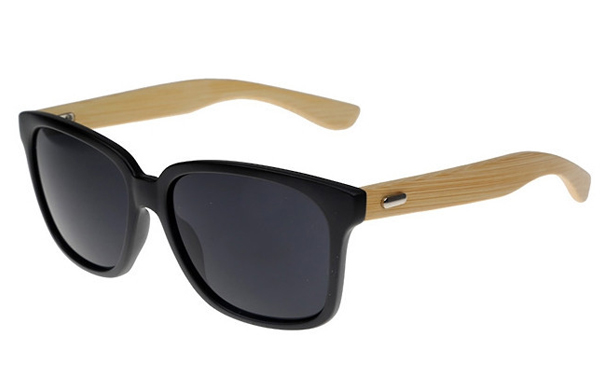Solbriller med håndlavet bambus stænger. Køb i dag og modtag imorgen  | wayfarer_solbriller