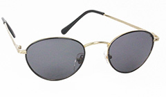 Sort oval mode solbrille - Design nr. s3122
