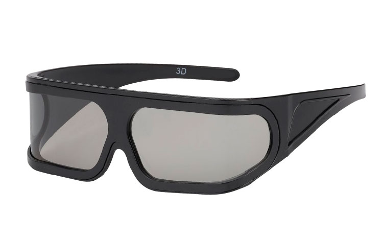 Stor udklædnings solbrille. Ligner en 3D brille. Skal i holde et biograf event, er denne "wanna be" 3D brille perfekt. | search