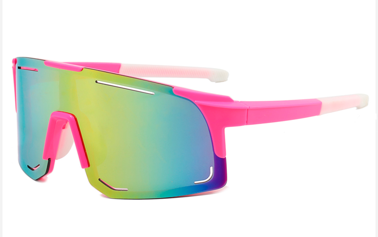 Hurtigbrillen i pink stel. Se det kæmpe udvalg af farver og former. Sports solbrillen | oversize_store_solbriller