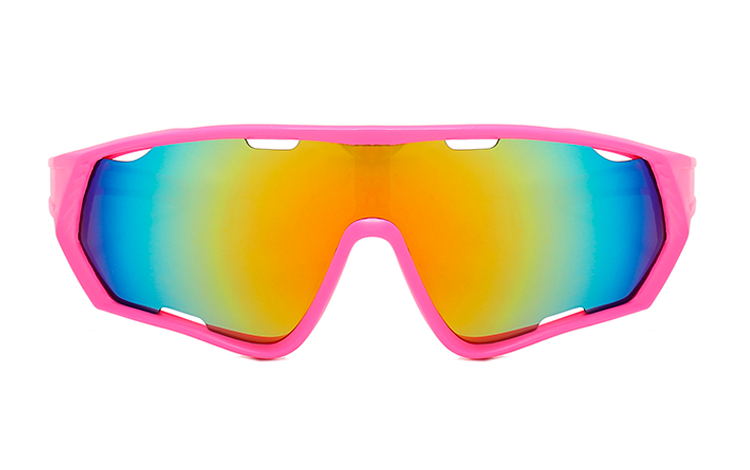  NÃ¦sestÃ¸tten er i mat, skridsikker gummi som holder brillen fast pÃ¥ plads under bevÃ¦gelse og sport. Solbrillen er i stort markant design med gode ergonomiske detajler | skibriller-2