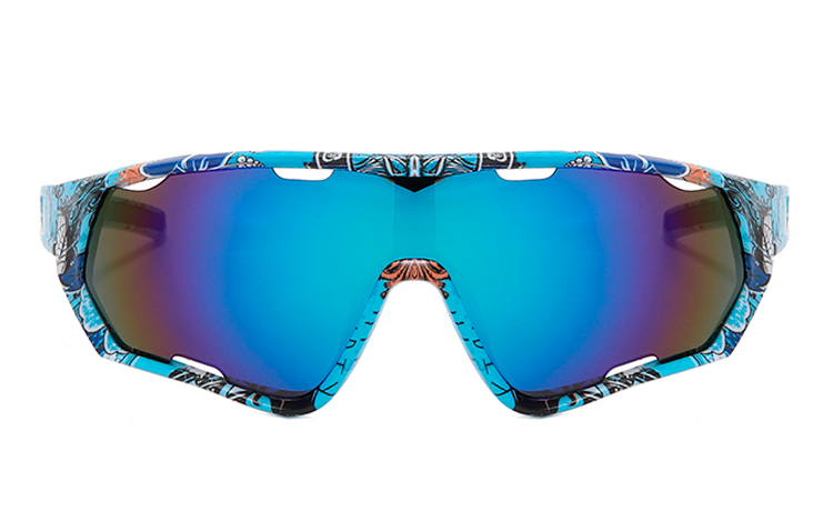 Hurtigbrillen i mÃ¸nstret stel i stort markant design med gode ergonomiske detajler.  | skibriller-2