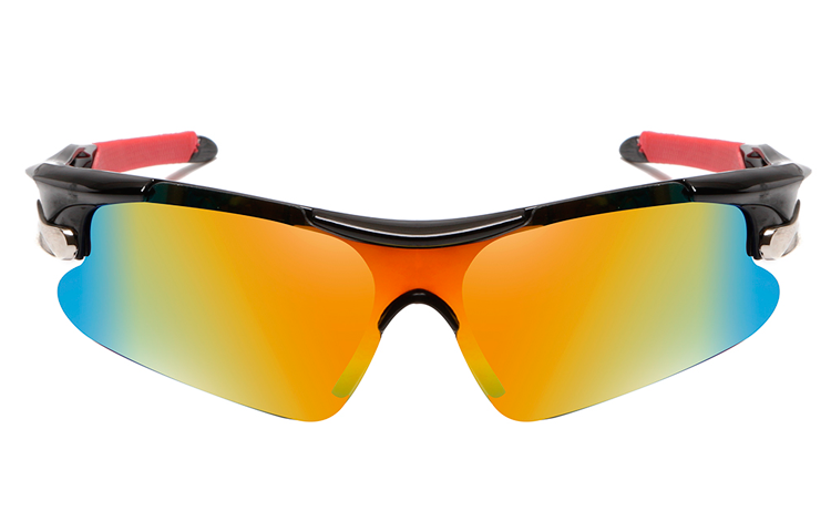 Hurtigbrillen eller hurtig solbrillen. Kæmpe oversize shades i neonfarver med spejlglas i alle regnbuens farver. Kendt fra alle de store kendisser. | hurtig-brillen-2