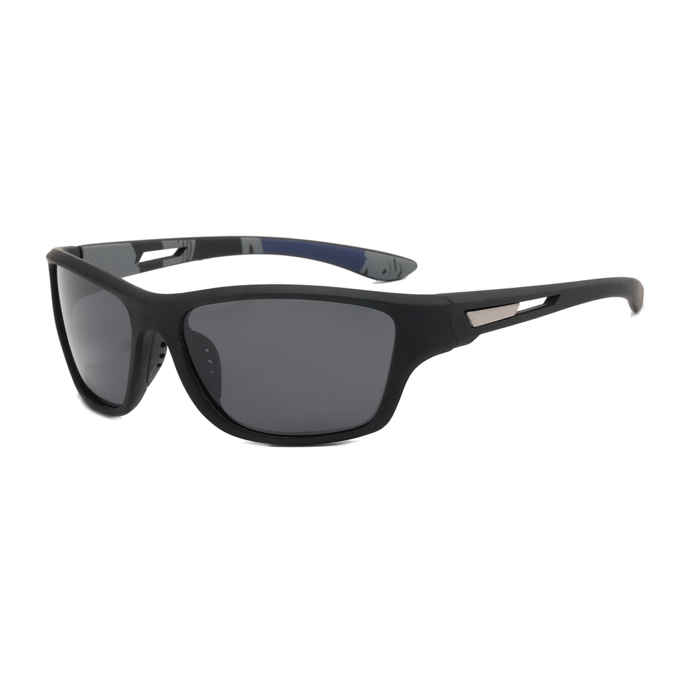 Mat sort hurtig-brille til at fuldende dit techno/raver look eller tidens mode indfor solbriller. | solbriller_maend