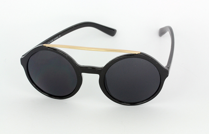 Stor rund solbrille i sort | oversize_store_solbriller