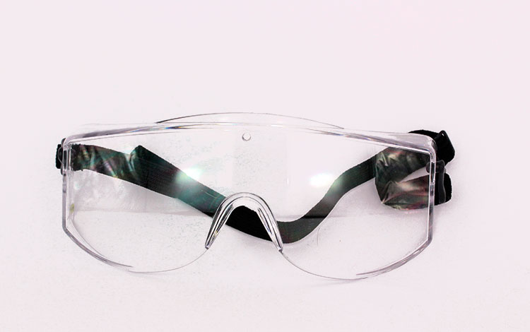 Kæmpe stor gennemsigtig beskyttelsesbrille | oversize_store_solbriller