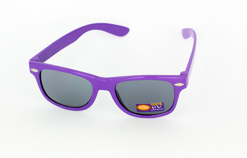 BÃ˜RNE solbrille i lilla wayfarer look | boerne_solbriller