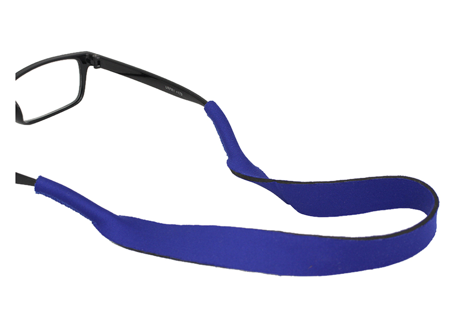 Brilleelastik i blå / sports brilleelastik Højde 2 Længde 40 | brillesnore-2