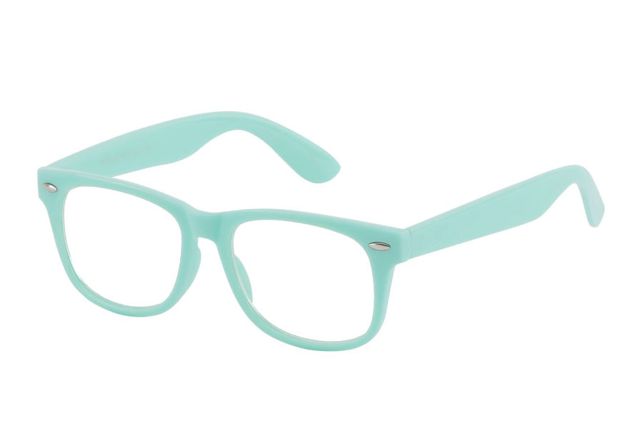 BÃ˜RNE brille med klart glas i lys mintgrÃ¸n | boerne_solbriller