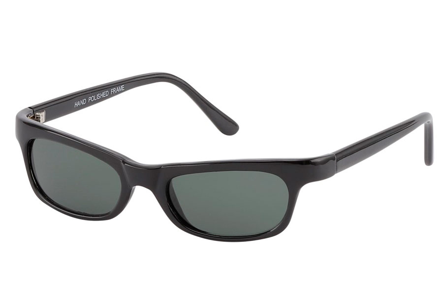 90´er modebrillen, den smalle firkantede brille i enkelt design med lalm. mørke solbrille linser. | retro_vintage_solbriller