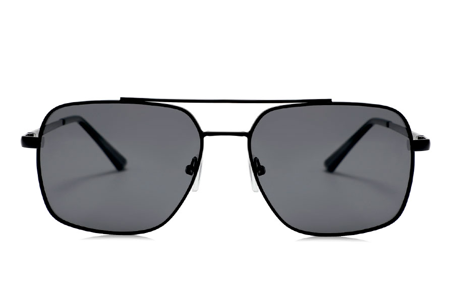Sort metal solbrille i maskulint design. TruckerSolbrillen eller den klassiske aviator/pilot solbrillen med lidt mere kant. | pilot_solbriller-2