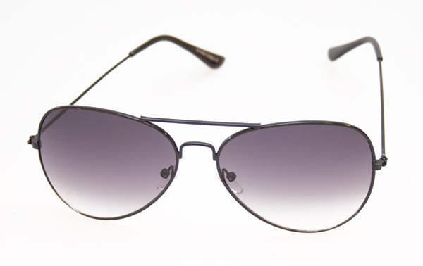 Billig aviator / Pilot solbrille i sort stel. En af de bedst sælgende solbriller år efter år | millionaire_aviator_solbriller