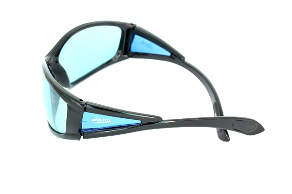 Sort løbesolbrille i sporty design | sport_solbriller_sportssolbriller-2