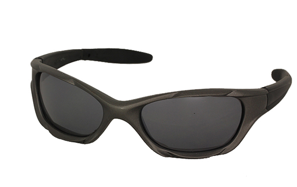 Nautisk Måltid heldig Herre solbrille i sport look grå/brun - Design nr. s988 i Sports solbriller  og løbesolbriller