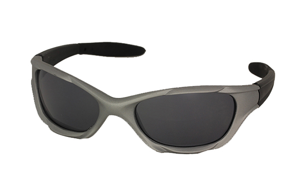 Sport solbrille i lysgrå | enkelt-klassisk-design