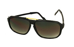 Sort solbrille til mænd i stort design - Design nr. s3239