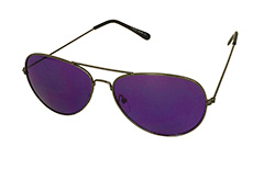 Aviator med lilla glas - Design nr. 3240