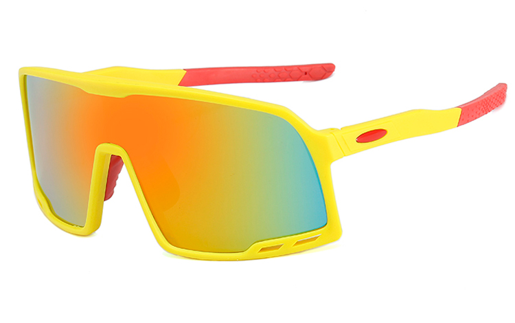 Oversize sportsbrille til Sport, Løb, Cykling eller bare fashion - Design nr. 4527