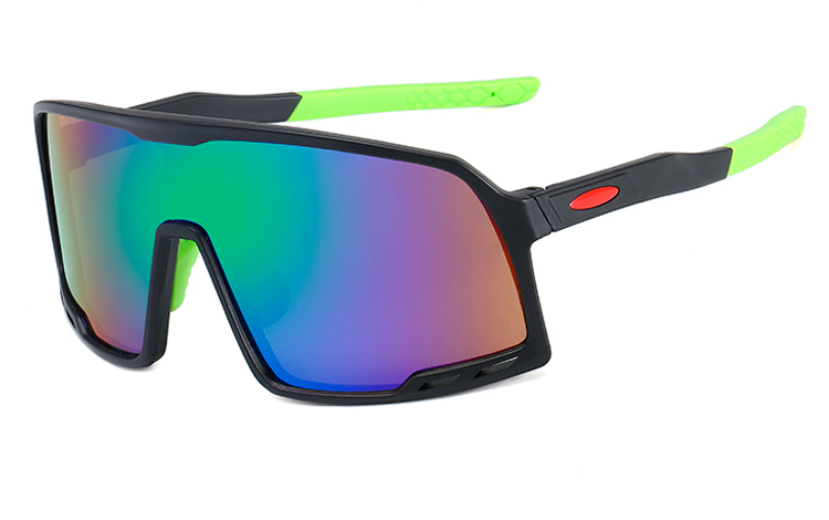 Sportsbrille til Sport, Løb, Cykling eller bare fashion, i stort / oversize design - Design nr. 4531