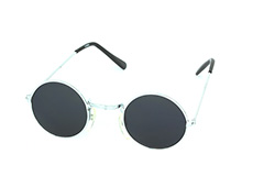 Børnesolbrille rundt sølv lennon design - Design nr. 663