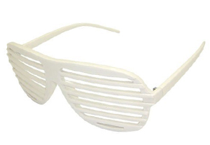 Hvid shutter shades - Design nr. 778