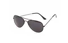 Sort aviator solbrille - Design nr. 267