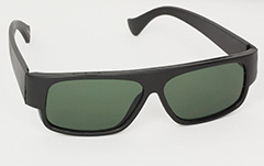Sort bÃ¸rnesolbrille i rÃ¥t look - Design nr. 3036