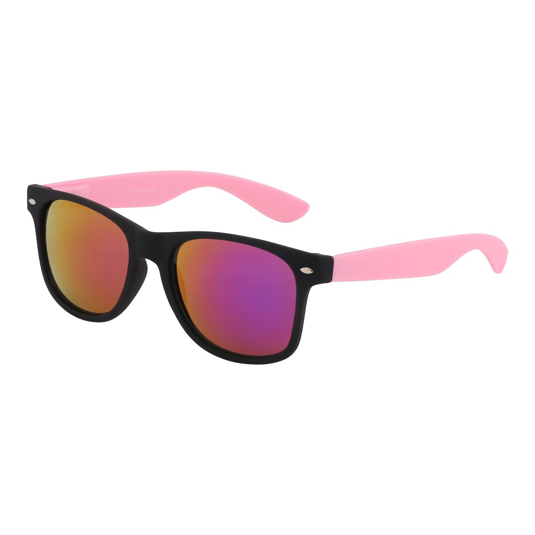Wayfarer med soft lyserød og multiglas - Design nr. 3094