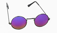 Børnesolbrille i sort metal stel - Design nr. 3107