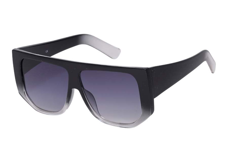 Stor markant oversize solbrille i bredt og kantet design - Design nr. s3926
