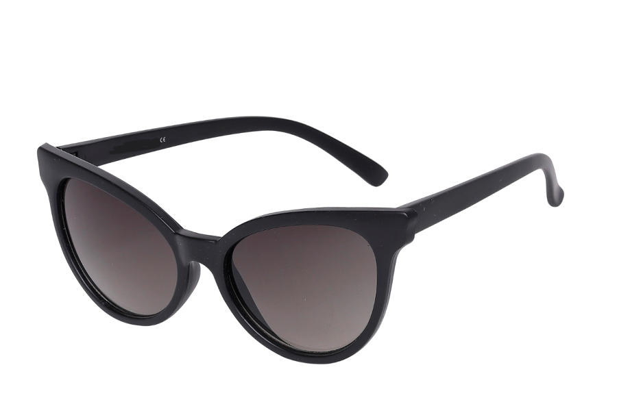 Feminin cat-eye solbrille i let design - Design nr. s3976