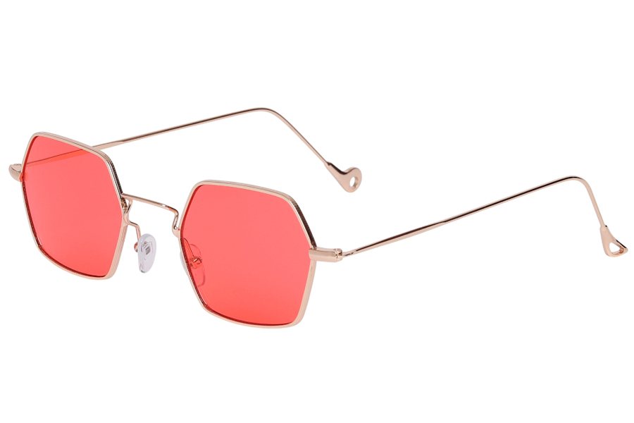 Årets hotteste modesolbrille i 6 kantet / Octagonal design - Design nr. s4033