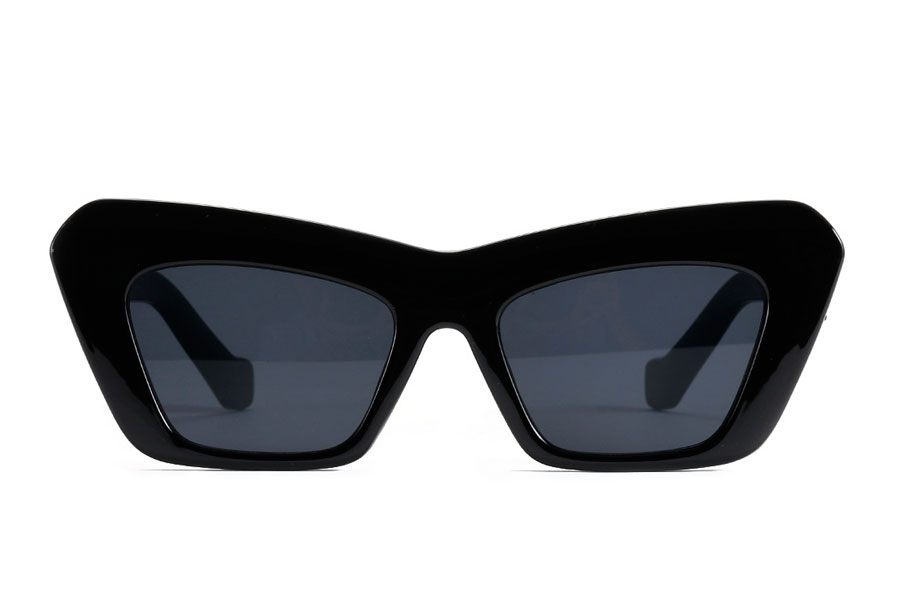 Smuk enkelt katteøje solbrille i kraftig kvalitet - Design nr. 4230