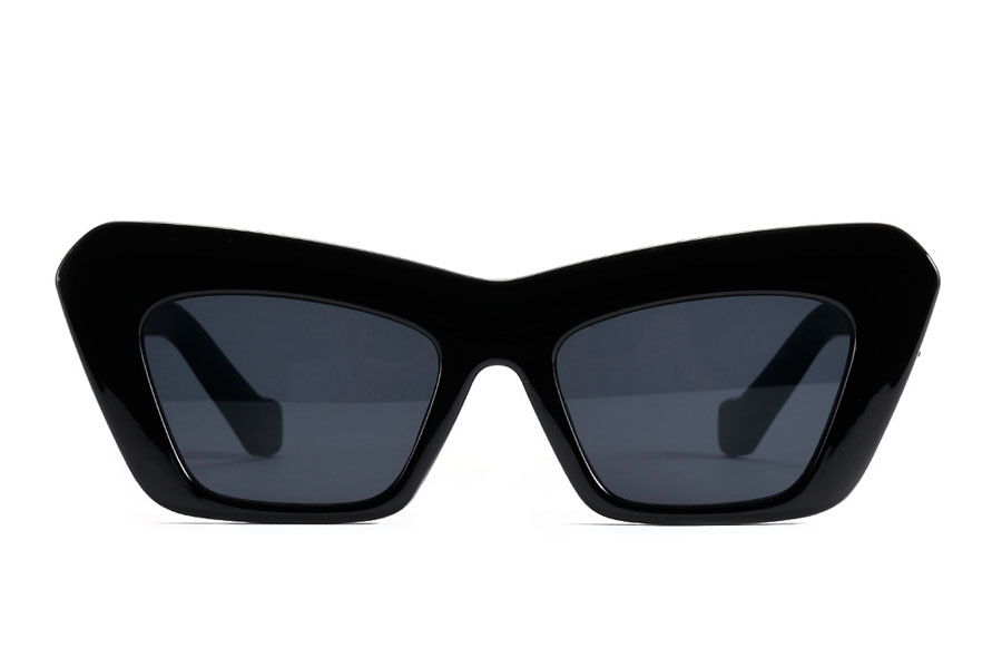 Smuk enkelt katteøje solbrille i kraftig kvalitet - Design nr. 4230
