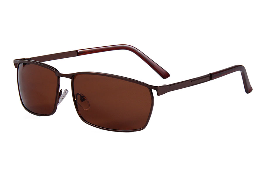 Maskulin Solbrille i enkelt og stilrent design - Design nr. 4253