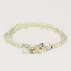 Cremefarvet billig brillesnor - Design nr. 433