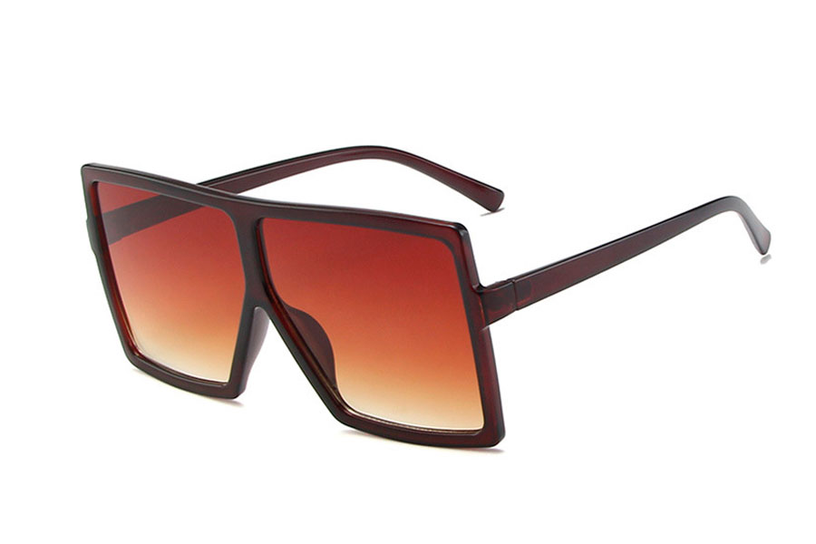 Kæmpe oversize solbrille i stort og fladt design - Design nr. 4337