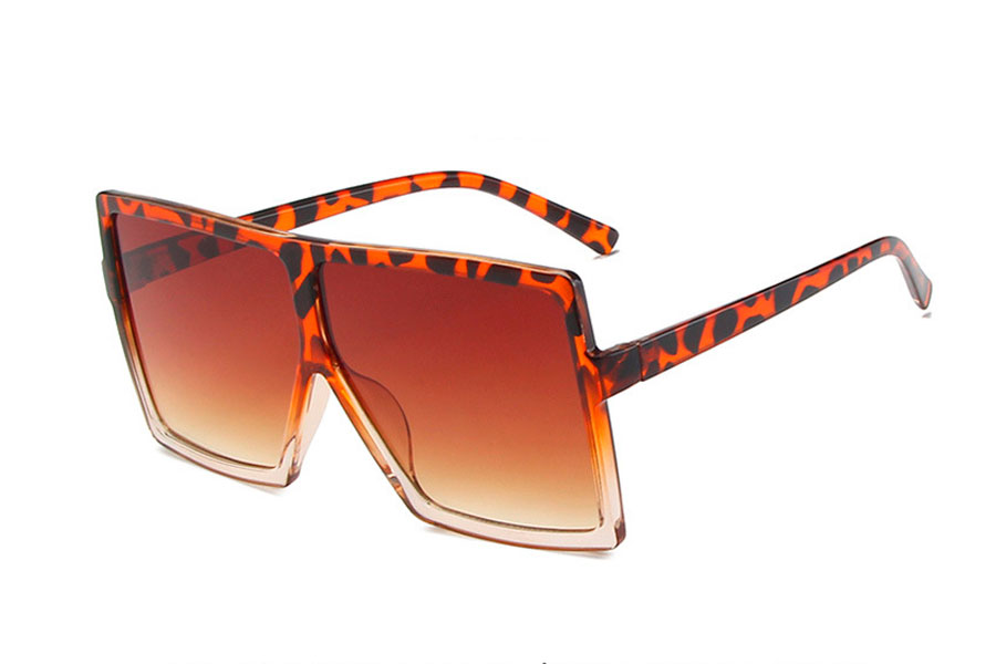 Kæmpe oversize solbrille i stort og fladt design. - Design nr. 4343