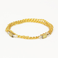 Guld brillekæde - Design nr. 440