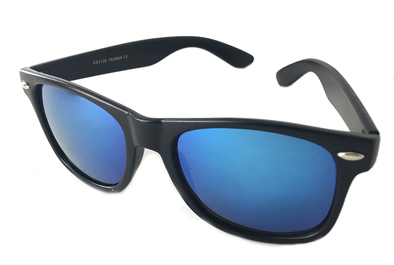 Wayfarer solbrille m/ blåligt multiglas - Design nr. 467
