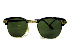 Billig solbrille i clubmaster look - Design nr. s524