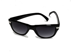 Wayfarer-style i sort - Design nr. s536