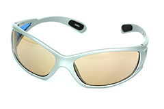 Løbebrille med gul / røget brunt glas - Design nr. 615
