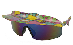 Ski / racer solbrille med skygge - Design nr. 984